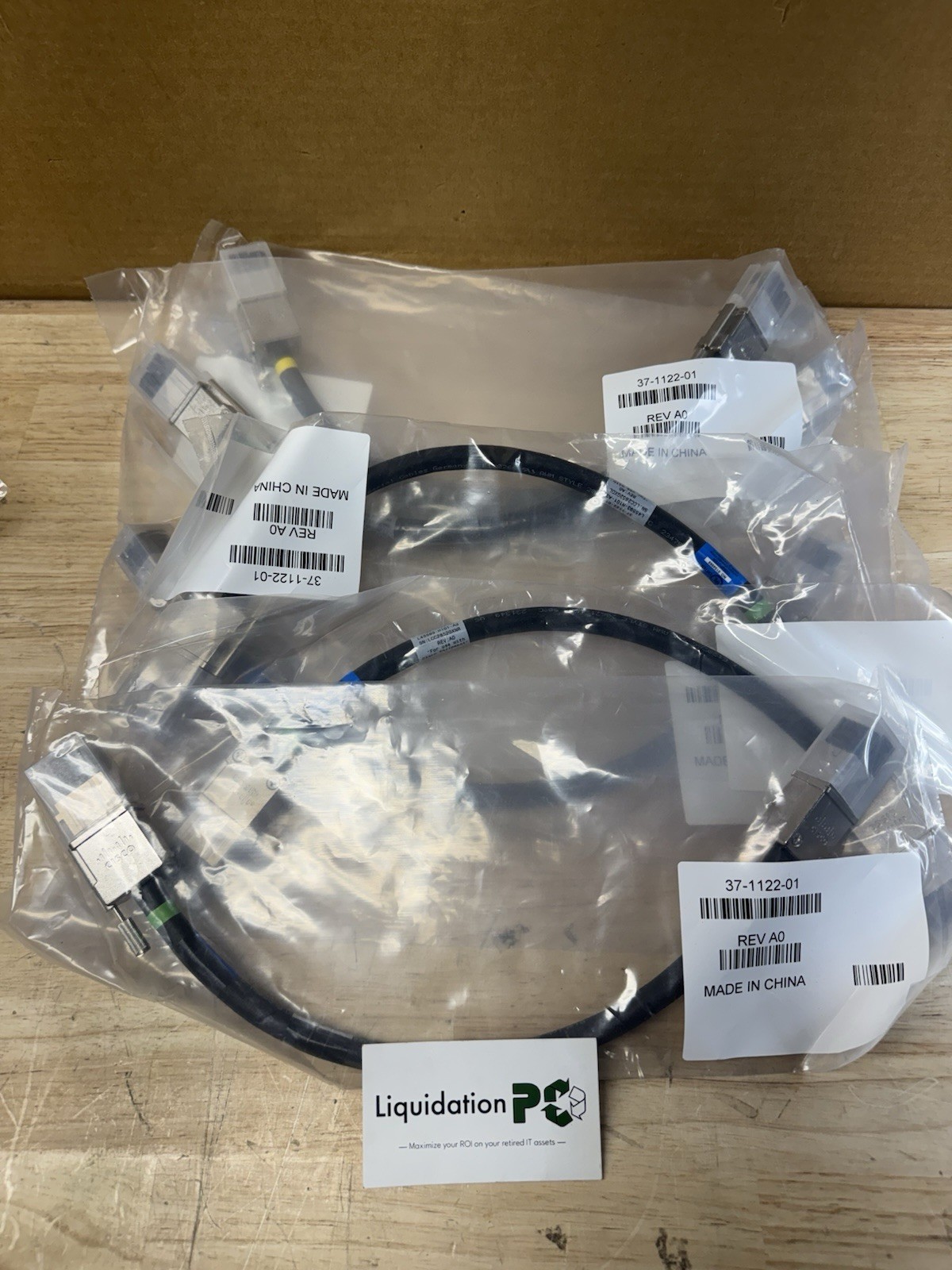 ✅ LOT 7 NEW Cisco Genuine CAB-SPWR-30CM 3750X/3850 Stack Power Cable 37-1122-01