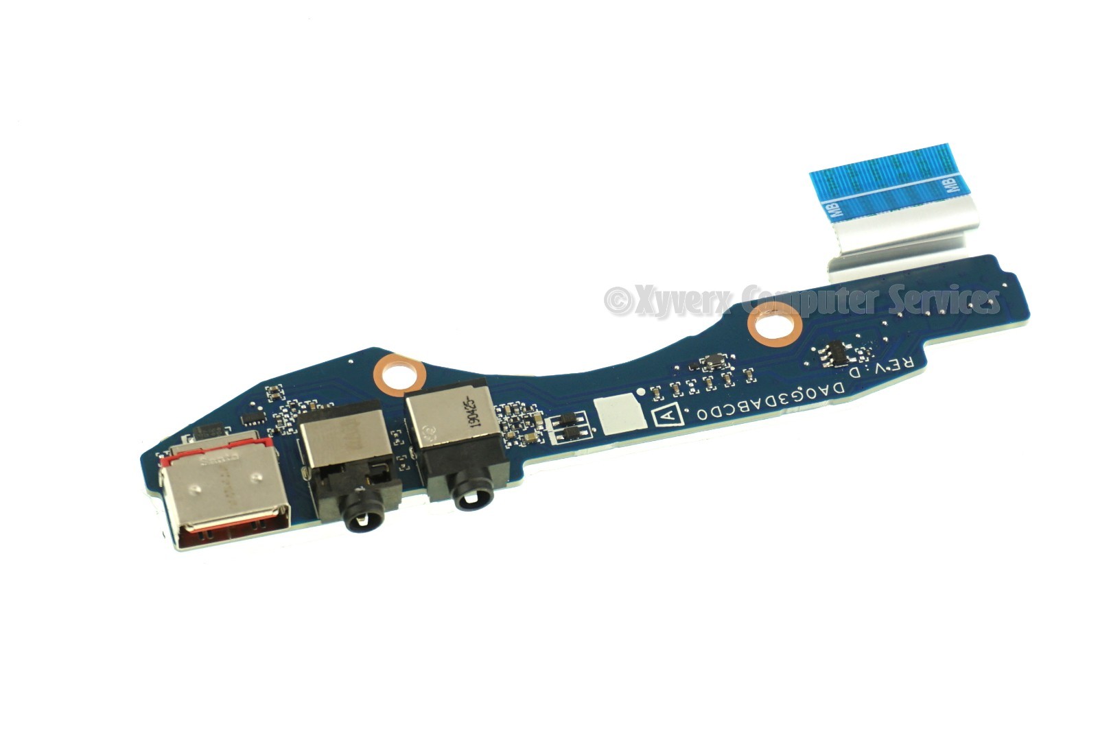 L24345-001 DA0G3DABCD0 OEM HP AUDIO USB BOARD W CABLE 15-DC 15-DC1054NR (CD412)