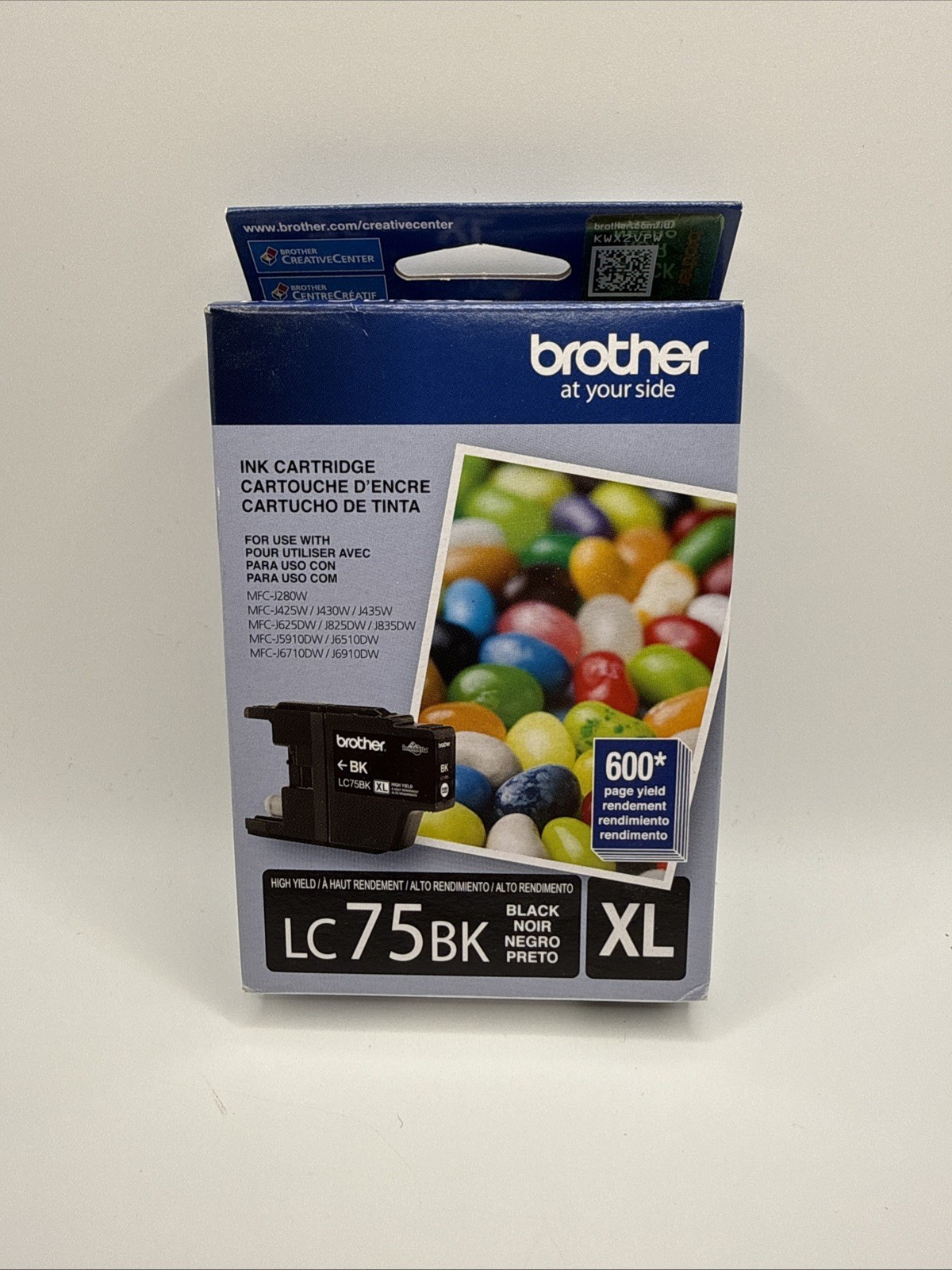 Brother LC75BK XL - NEW Black Ink Genuine Brother Cartridge Sealed 