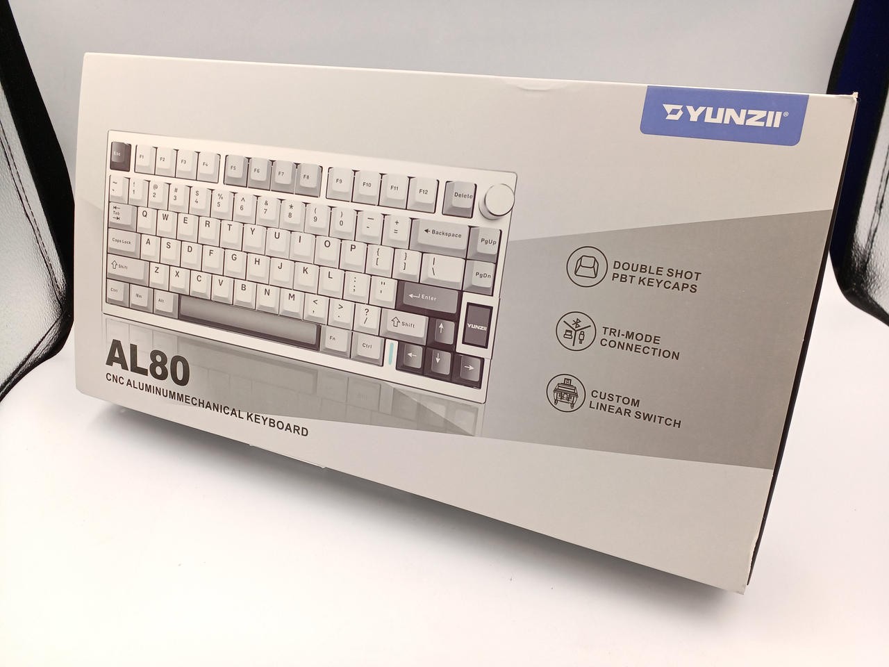 Yunzii AL80 Keyboard Good Condition from Japan w/Accessories