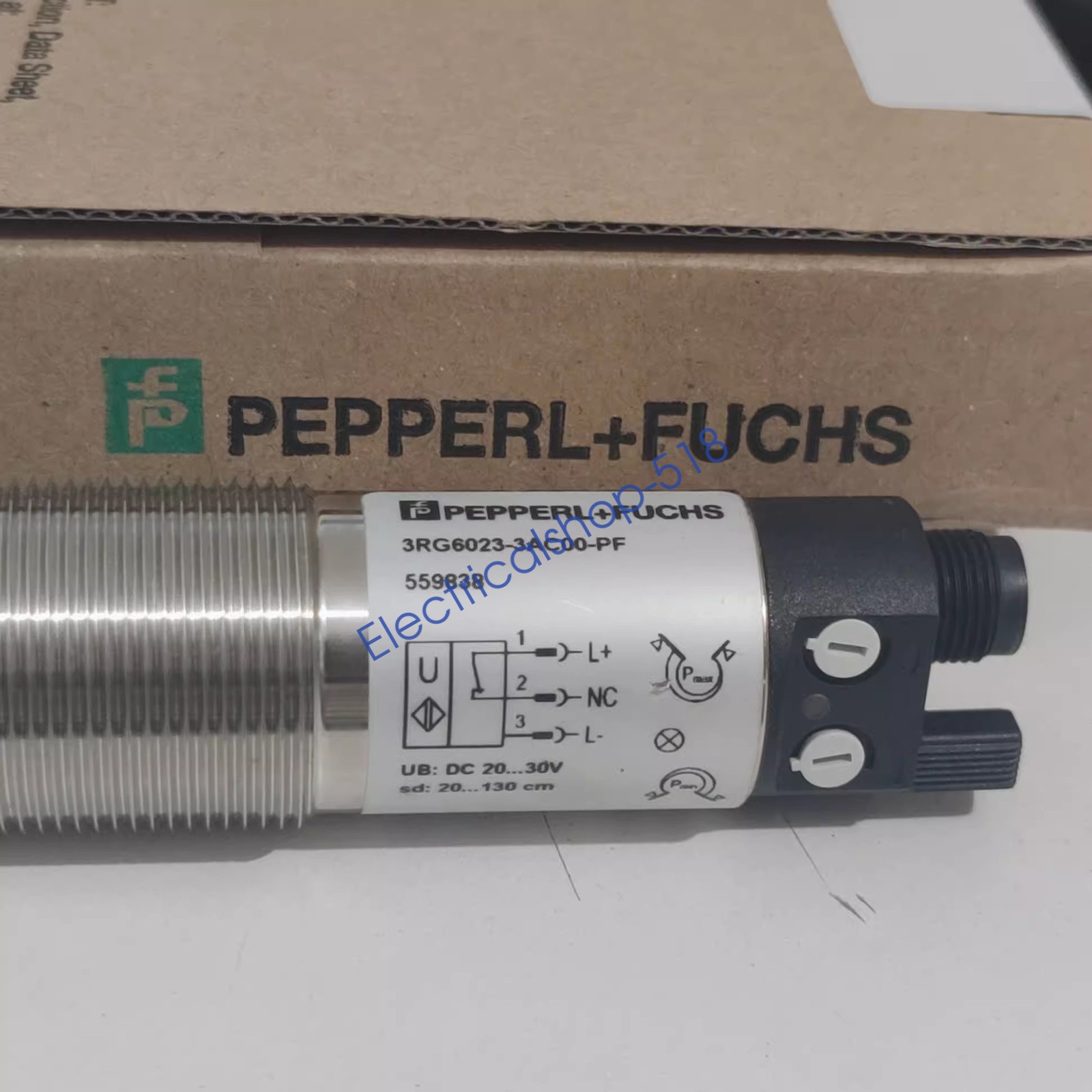 1pcs Pepperl+Fuchs Ultrasonic Sensor 3RG6023-3AC00-PF DHL/FedEx