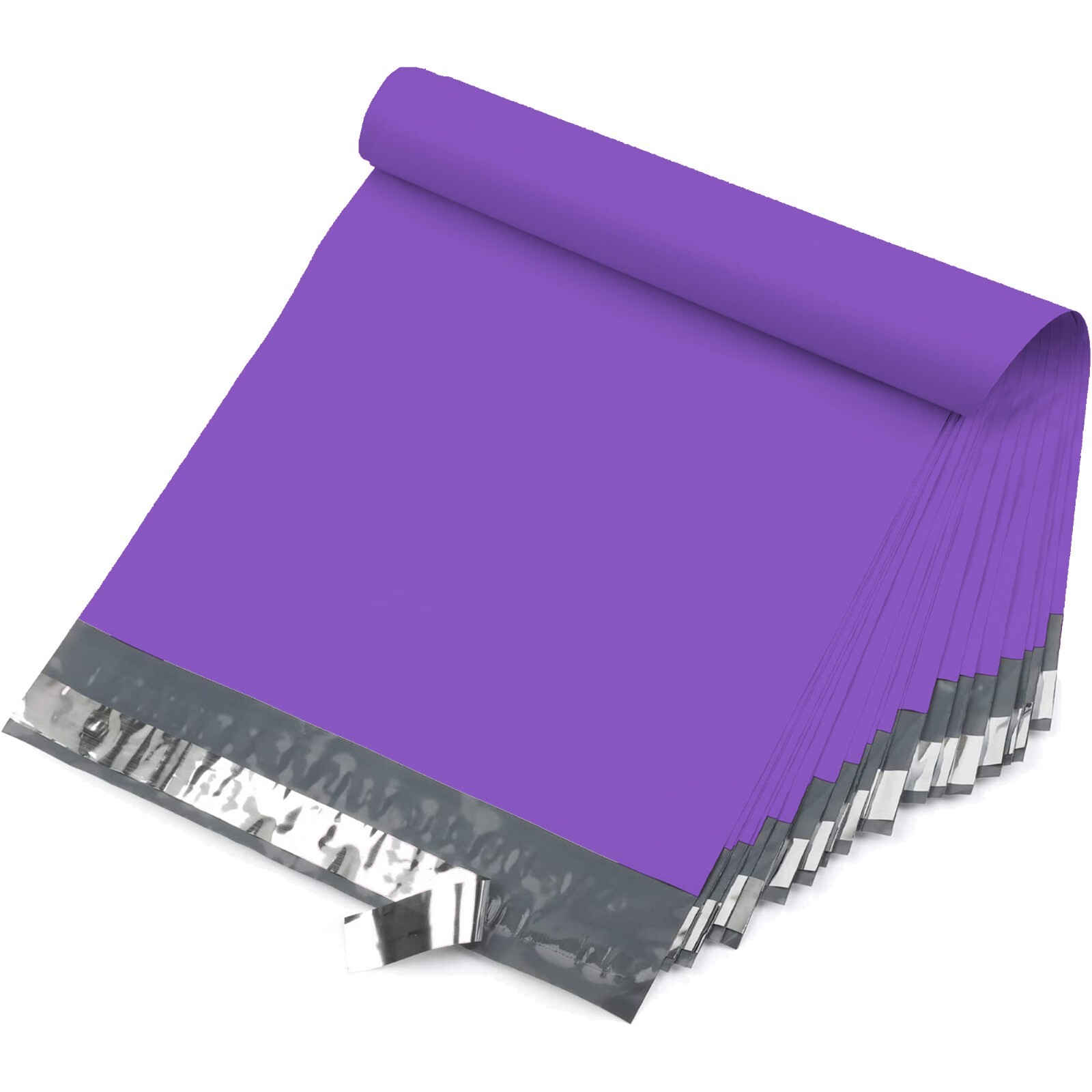 Yens 14.5X19 M7-500pcs POLY MAILERS SHIPPING ENVELOPES PLASTIC BAGS-Purple