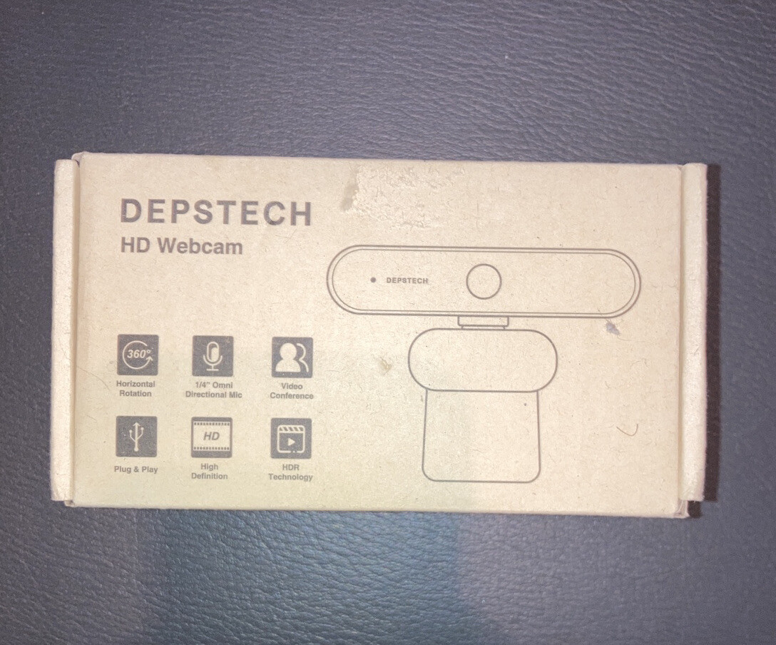 Depstech 1080P FHD Webcam