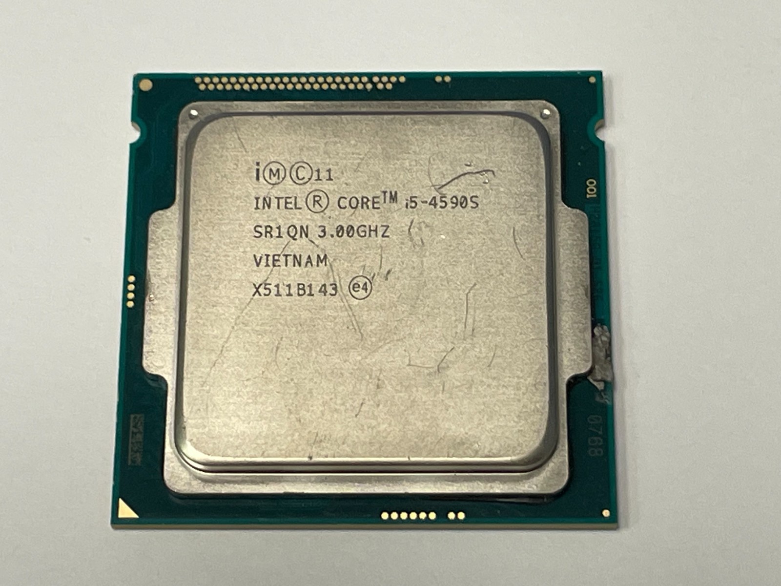Intel SR1QN Core i5-4590S 3.0GHz 6M Socket 1150 Quad-Core CPU Processor LGA1150