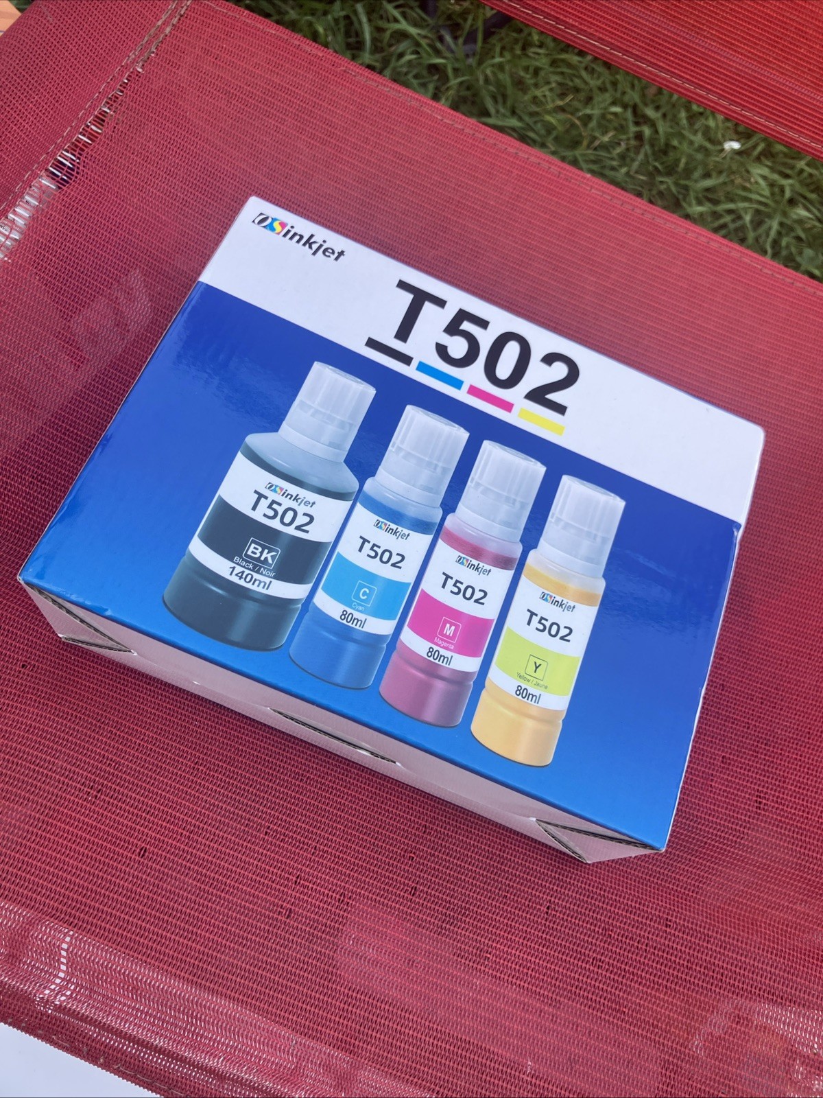 OS Inkjet T502 Refill Bottles Set Of 4 New Ink@2