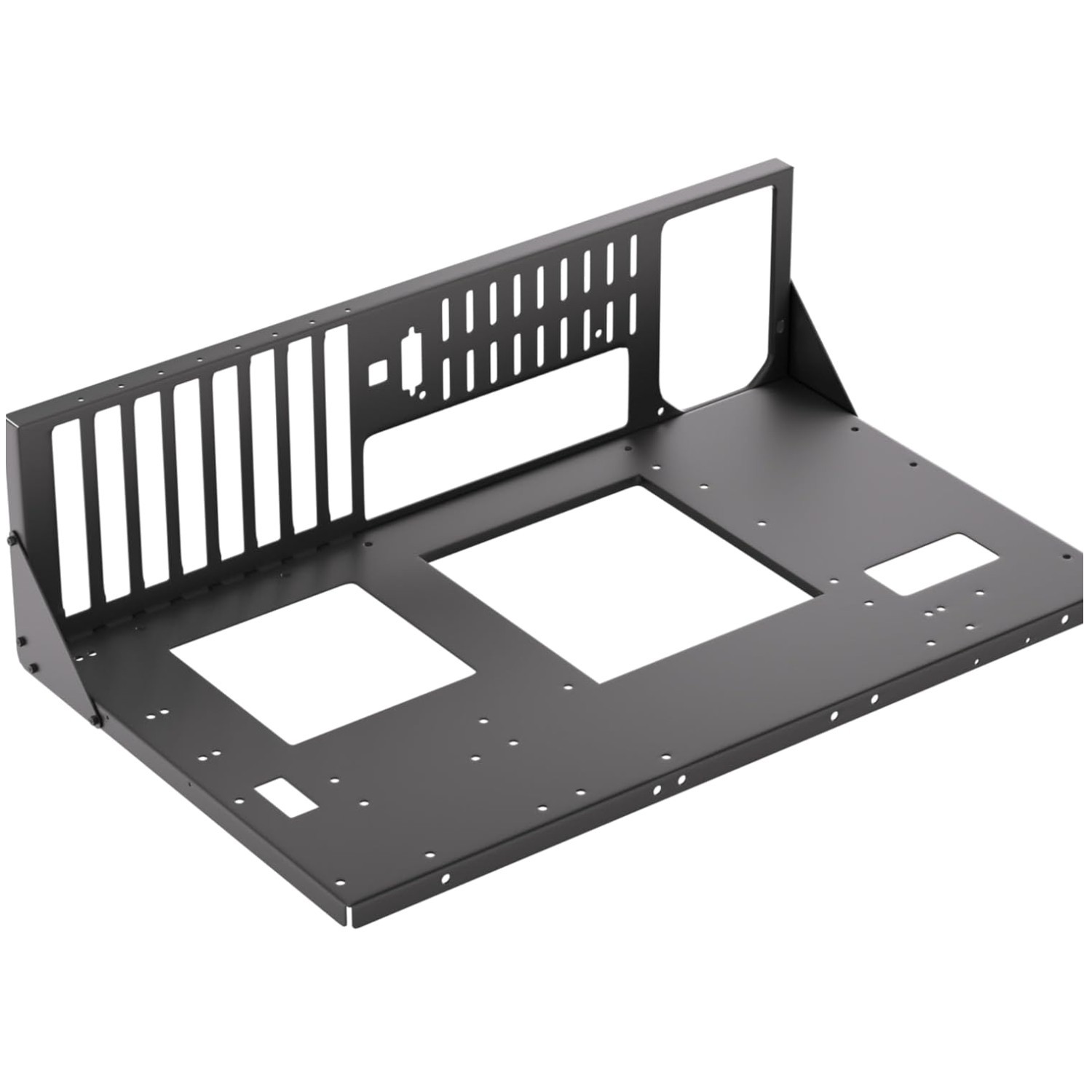High-Quality Black PC Case for Motherboards^