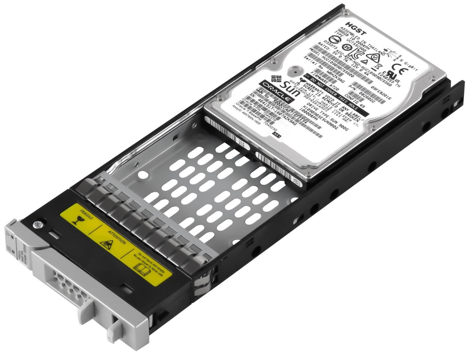 HARD DRIVE SUN 7044376 H109090SESUN900G 900GB 10000RPM 64MB SAS-2 2.5" inch