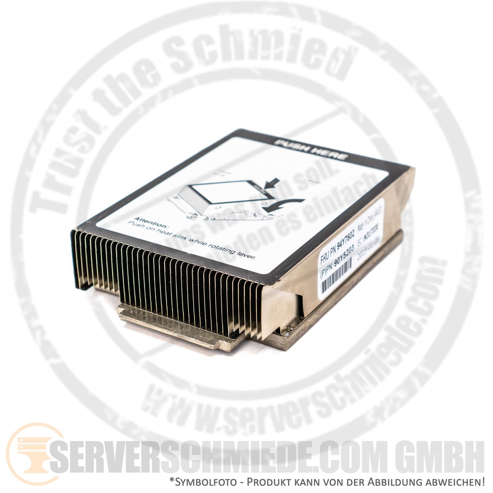 IBM x3550 M4 Heatsink CPU Cooler 94Y7602 90Y5203