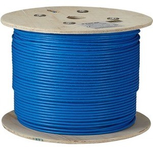 Black Box 1000ft Cat6A Stranded UTP 650 MHz CM PVC Bulk Cable C6ABC50STRBL1000