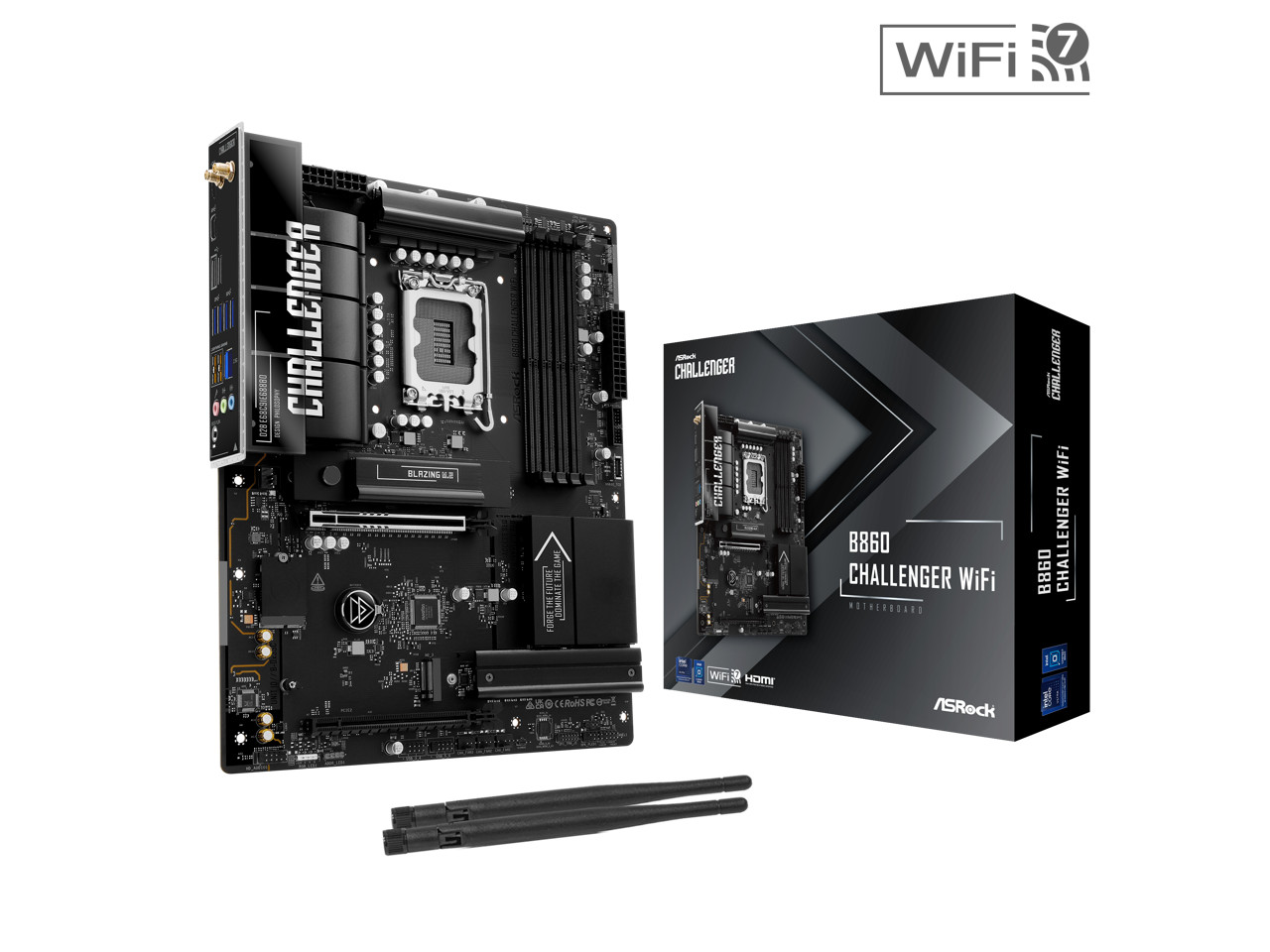 ASRock B860ChallengerWiFi B860 Challenger WiFi ATX Motherboard