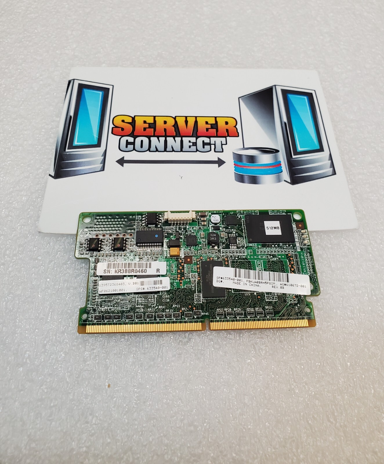 610672-001 HP G8 Series 512MB P-series Smart Array FBWC  633540-001 MEMORY