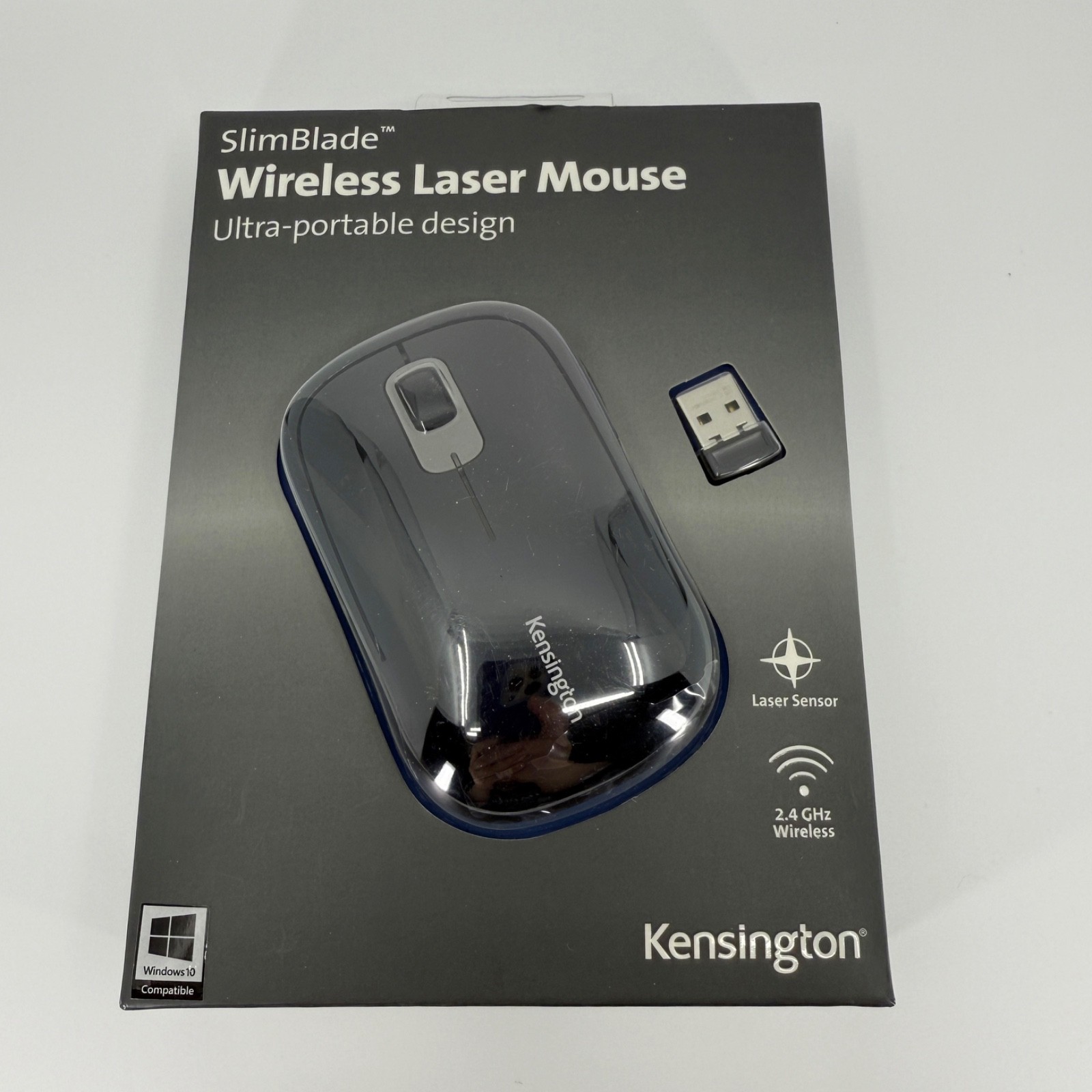 Kensington SlimBlade Wireless Laser Mouse K72334US D1602B NOS Sealed (Not Ball)