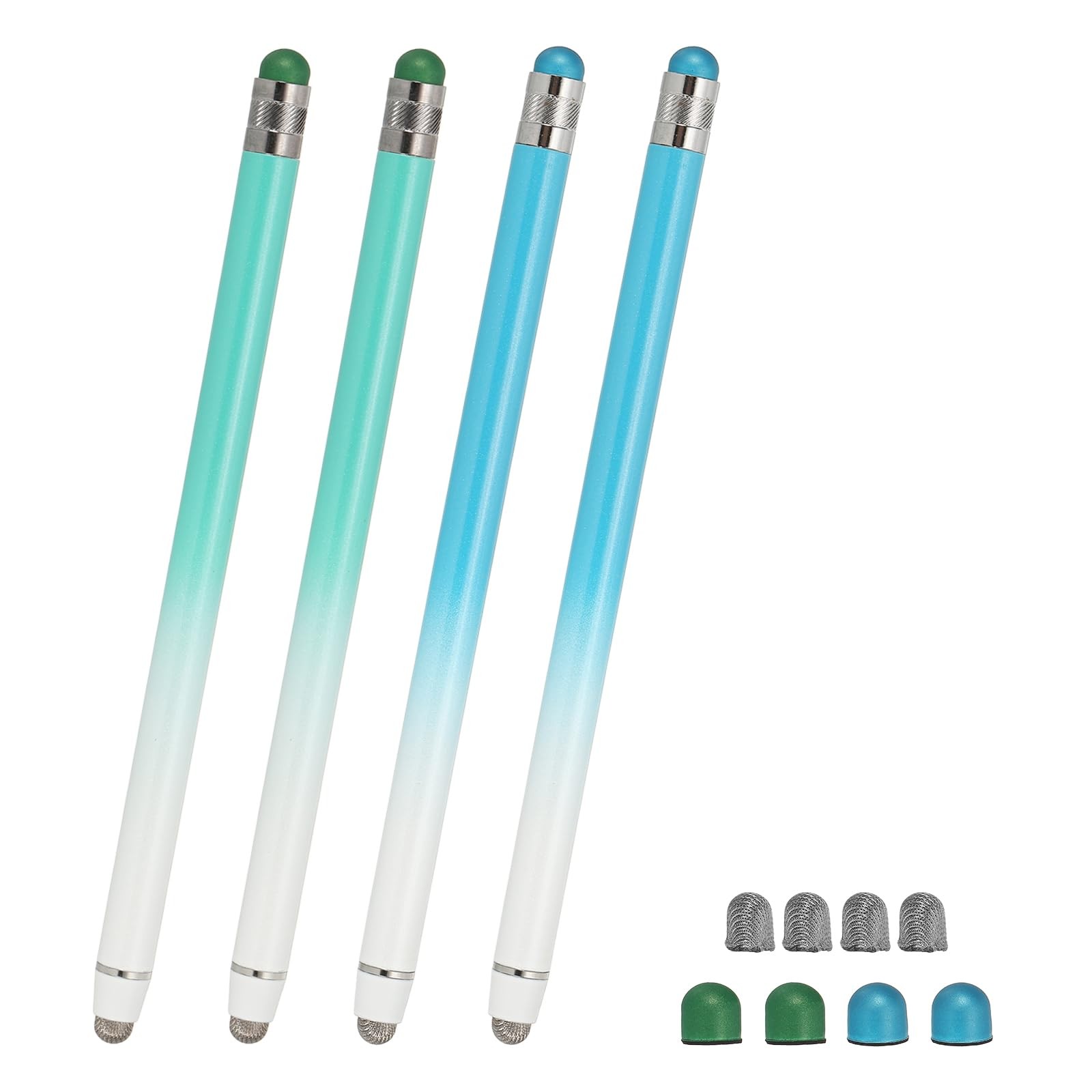 PATIKIL 4 Pcs Stylus Pens for Touch Screens, 2 in 1 High Sensitivity Universa...