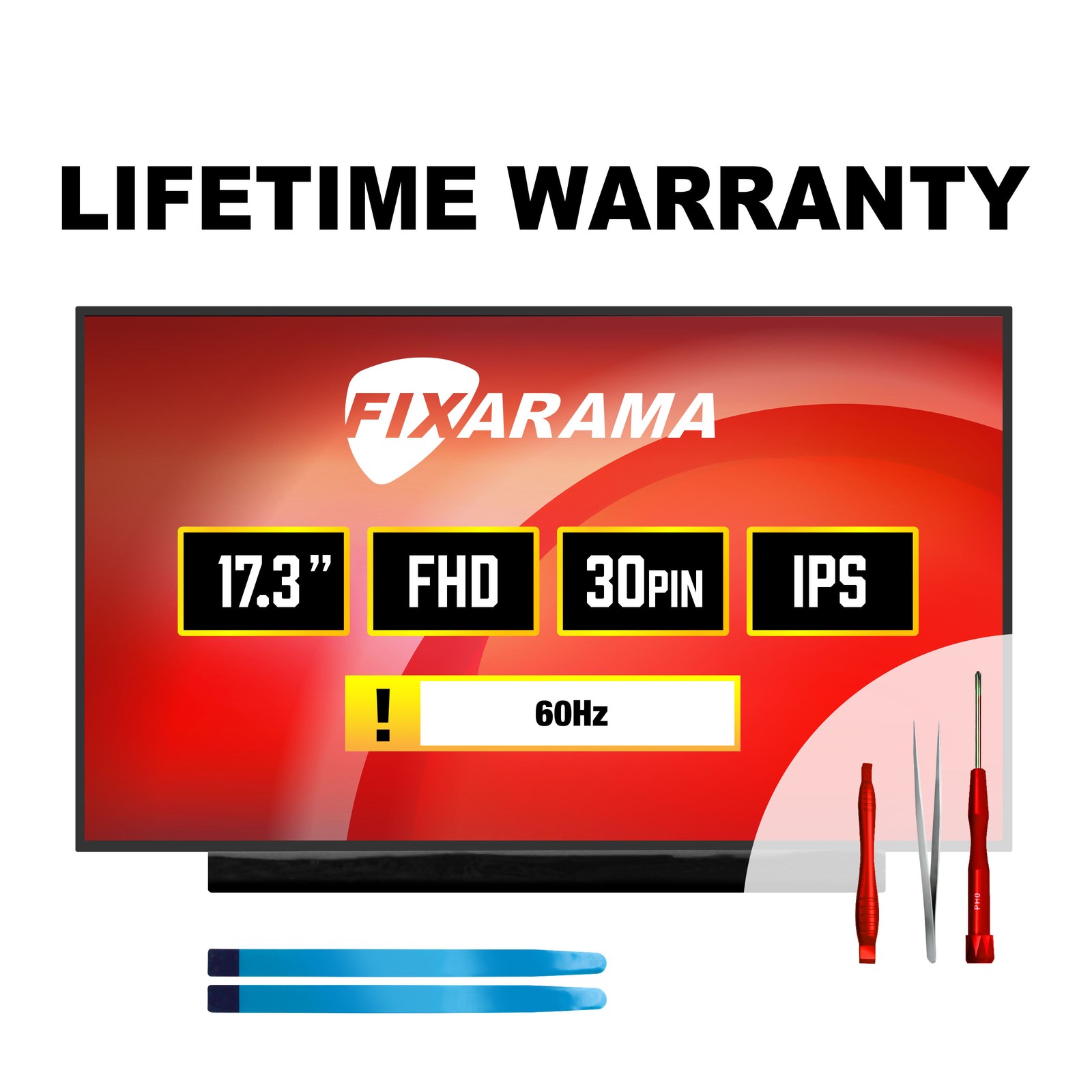 HP 17-CN0053CL 17-CN0058CL FHD IPS Matte LCD Screen + Tools GRADE A+ FIXARAMA