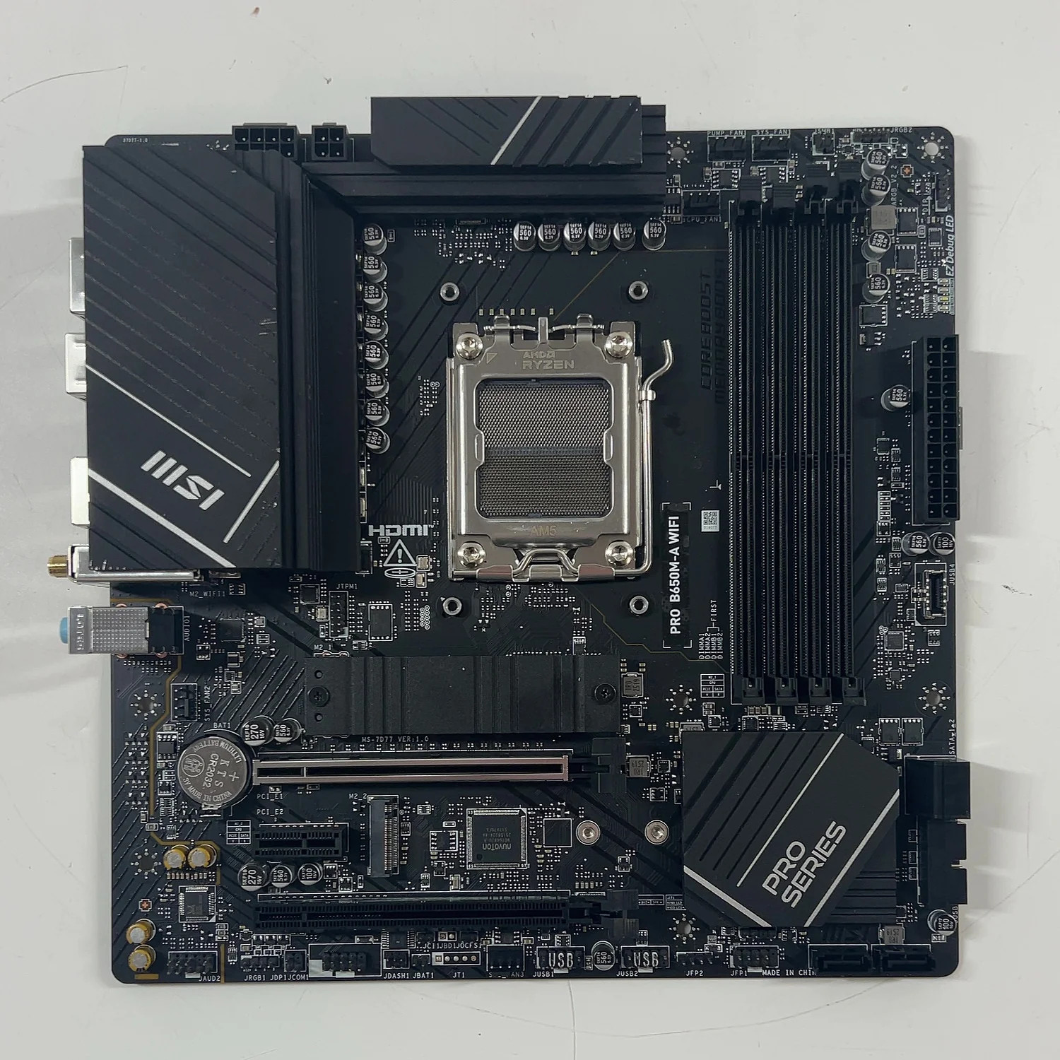 MSi Pro B650M-A WIFI AM5 microATX AMD DDR5 Motherboard