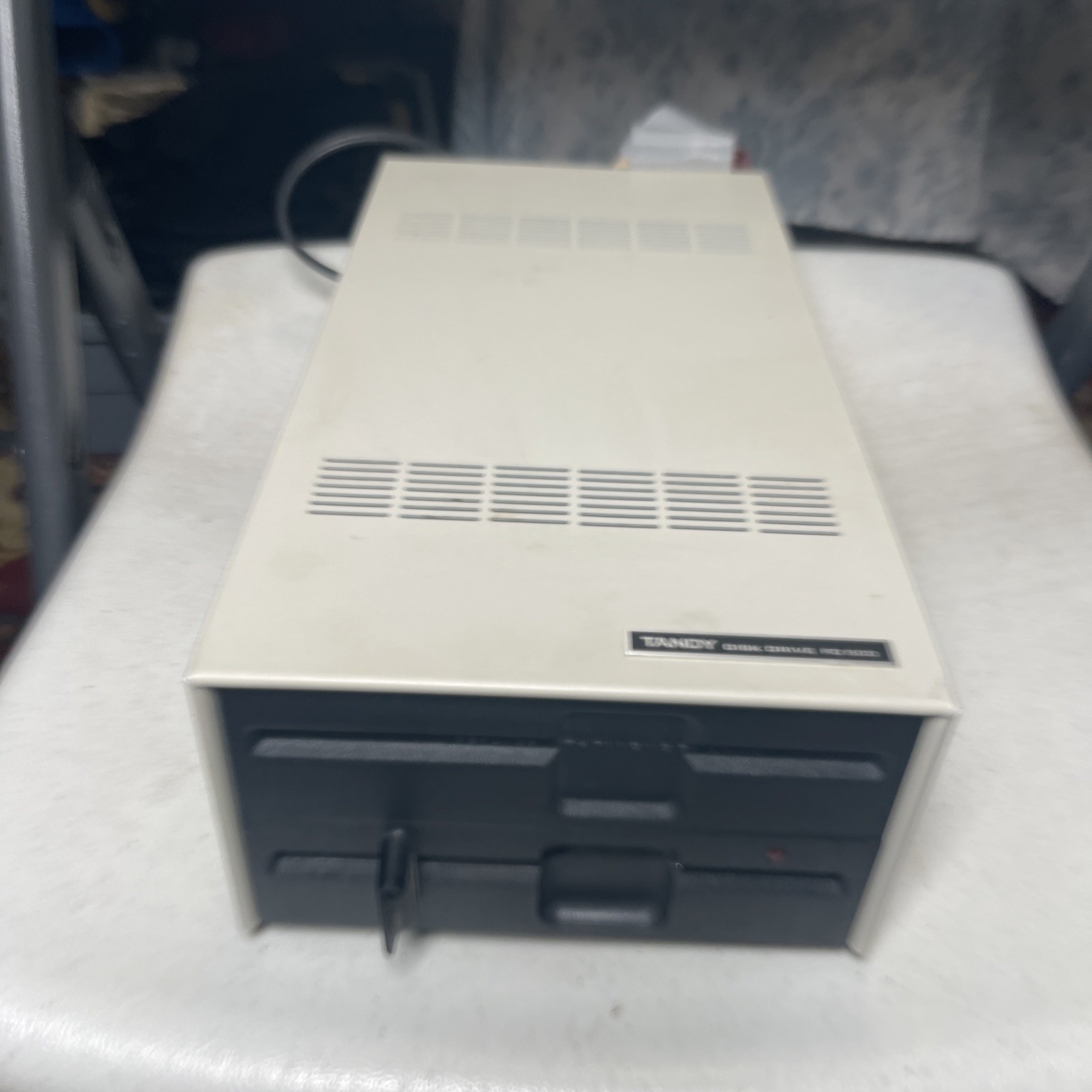Tandy FD-500 External Dual 5.25” Floppy Disk Drive TRS-80 CoCo Model 26-3129