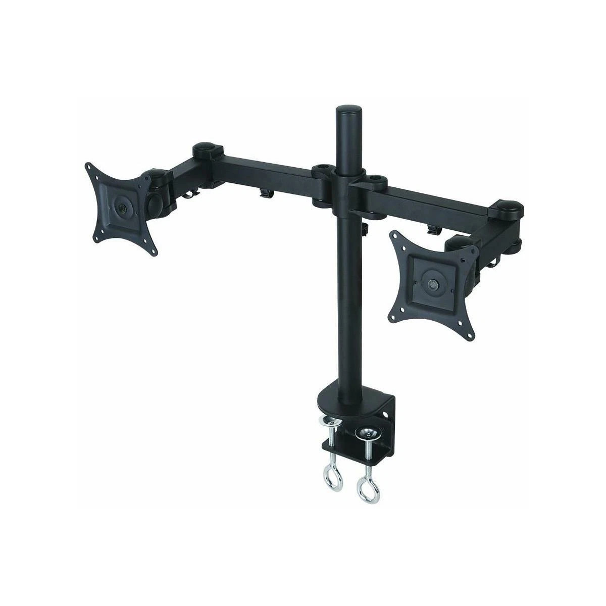 HALTER FREE TILT DUAL MONITOR ARM - BLACK