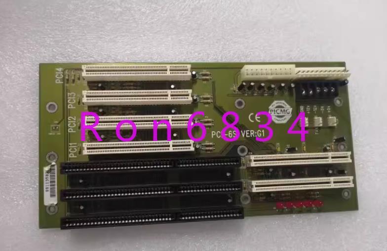 1pc used Vitech PCI-6S VER:G1 mainboard