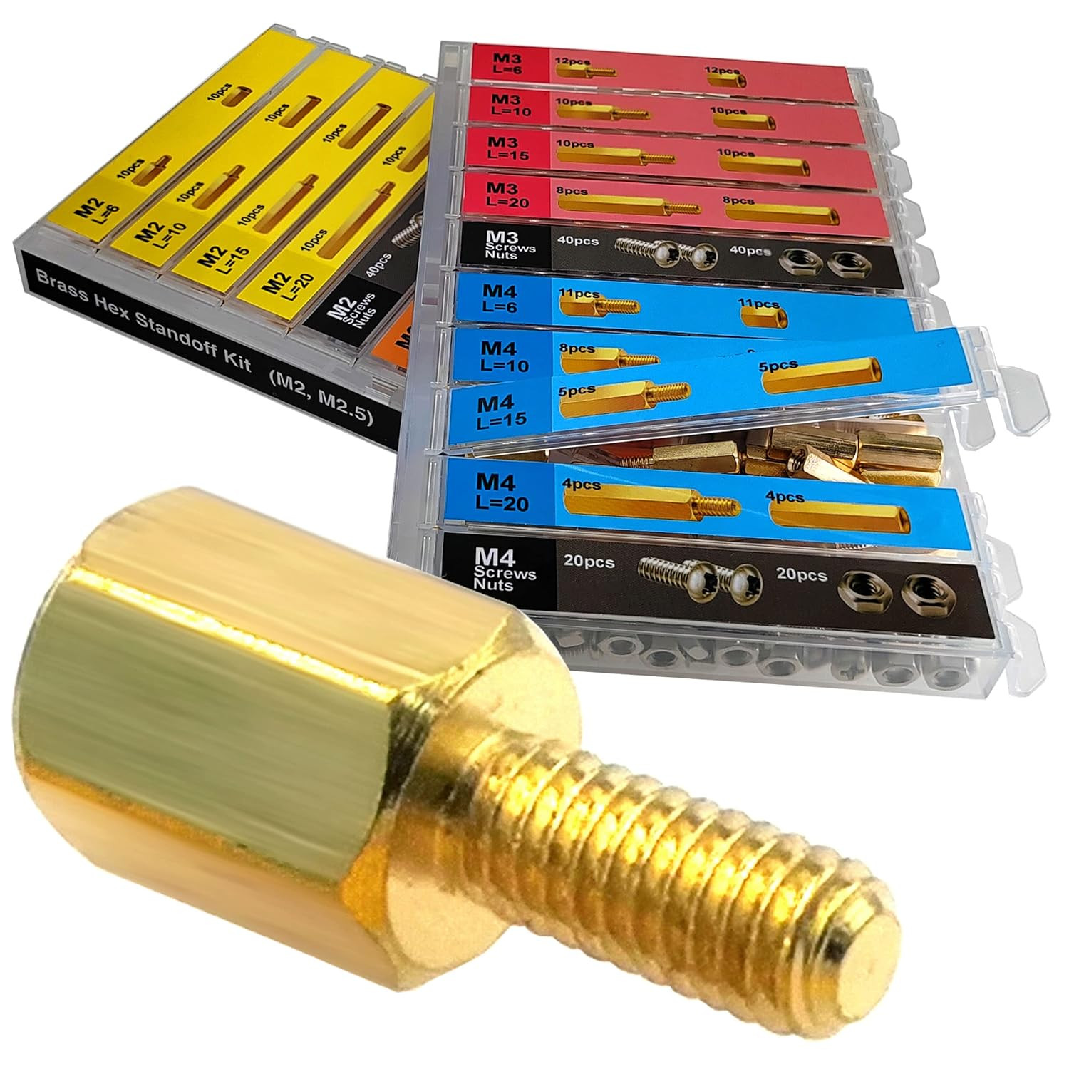 572Pcs Standoff Kit Standoff Screws Motherboard Circuit Board Standoff