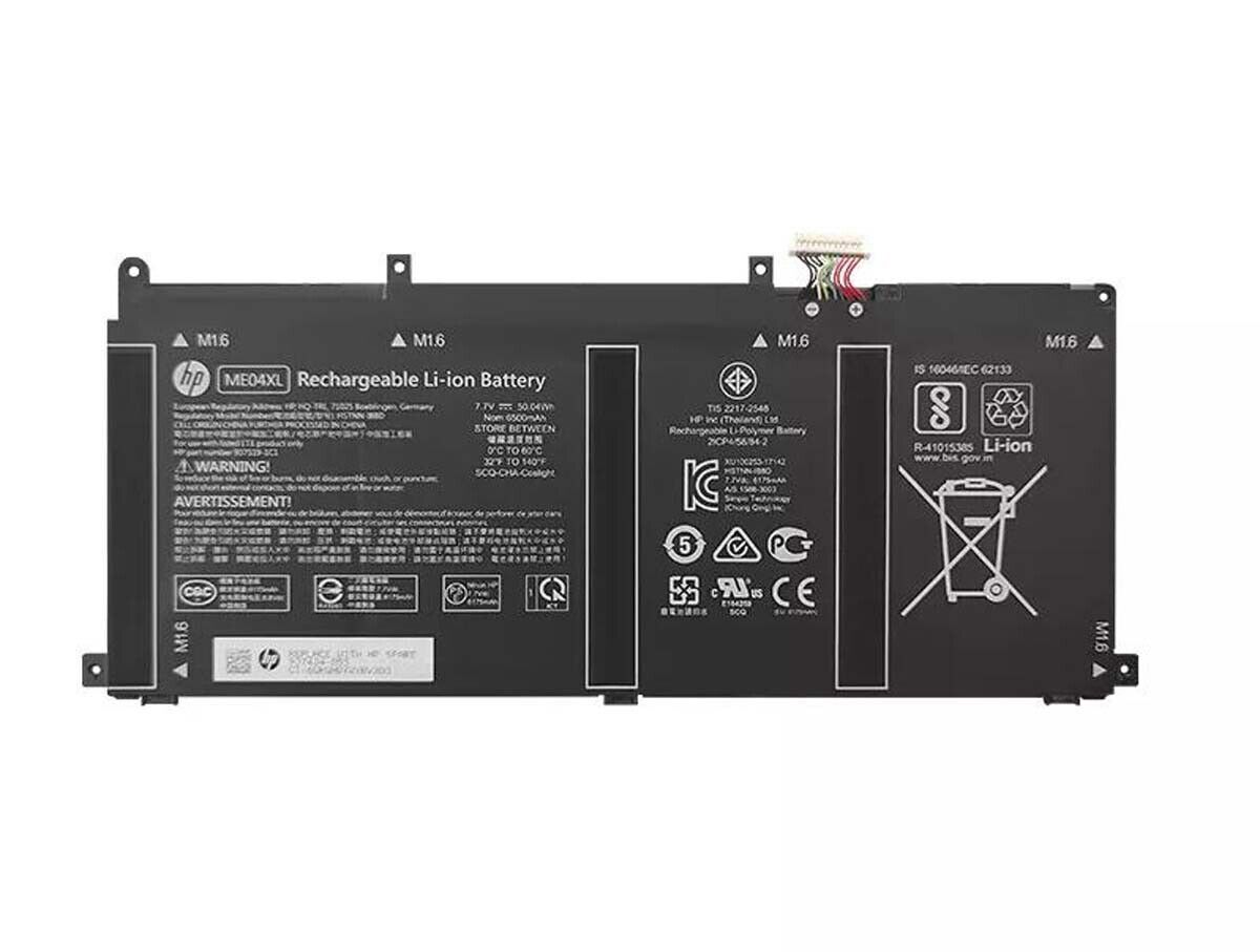 2024 Genuine Battery ME04XL HSTNN-IB8D 937519-171 For HP Elite X2 1013 G3 Series