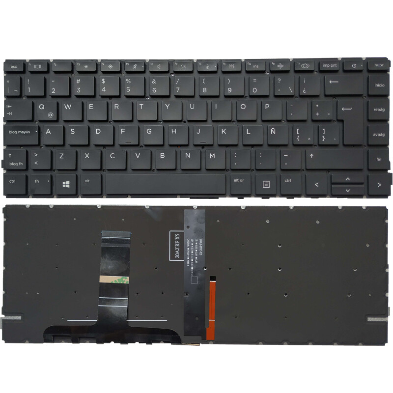 NEW Latin Spanish keyboard FOR HP EliteBook 645 640 G9 G10 Black