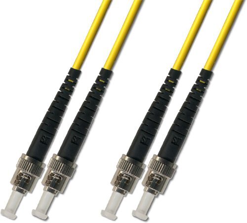 200M ST Singlemode Duplex Fiber Optic Cable 9/125 Patch Cable Patch Cord Network
