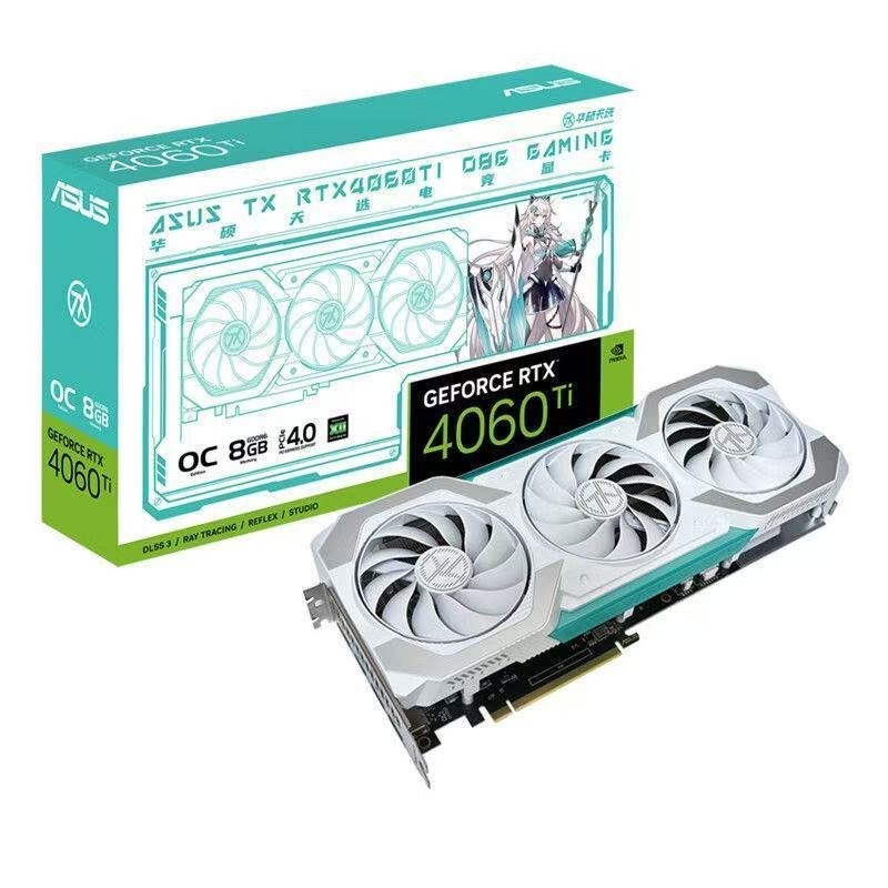 ASUS TX- RTX 4060 TI O8G GAMING GDDR6 Graphics Card For Steam Game