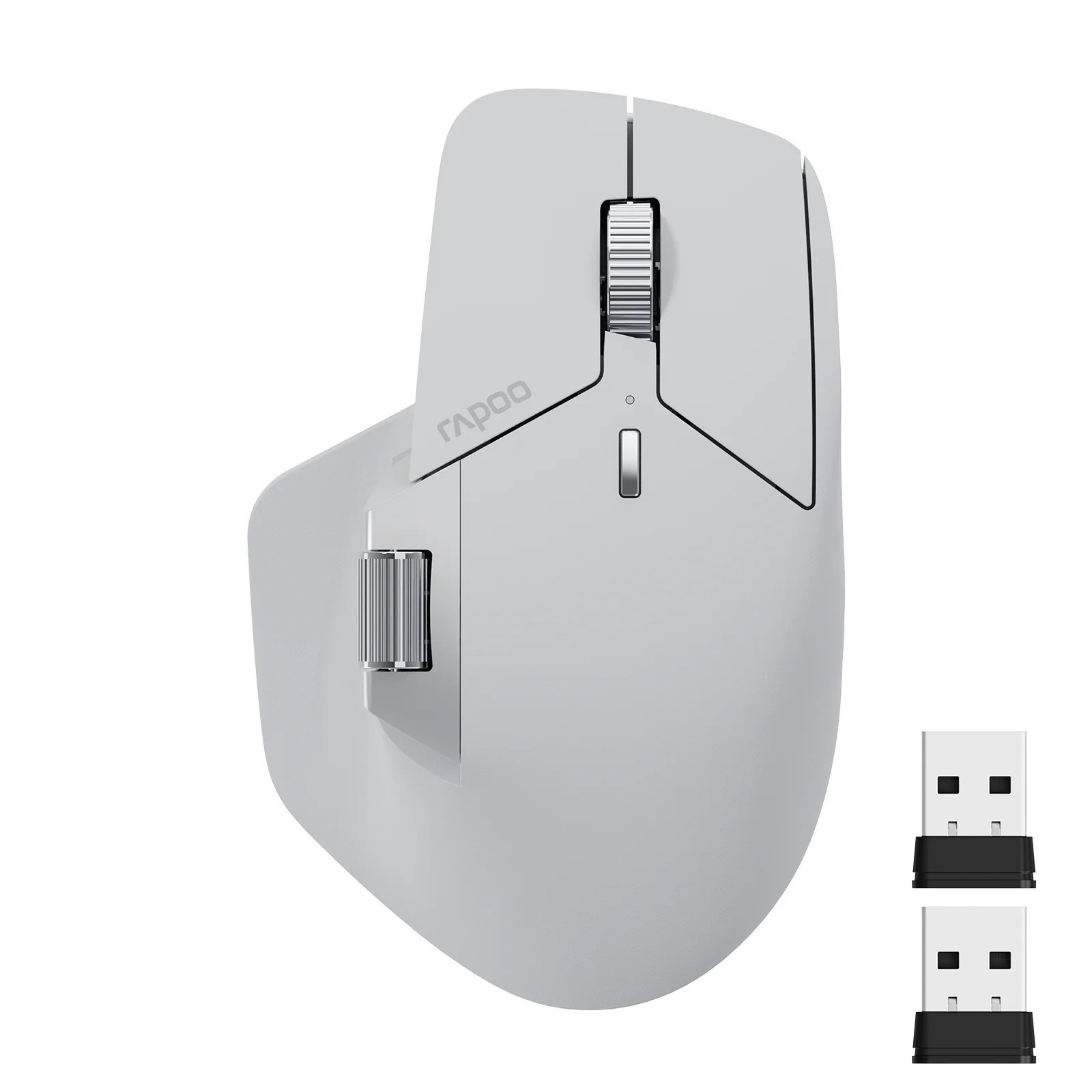 Rapoo MT760L MT760M Wireless Mouse Rechargeable 4000 DPI Bluetooth Multi-Device