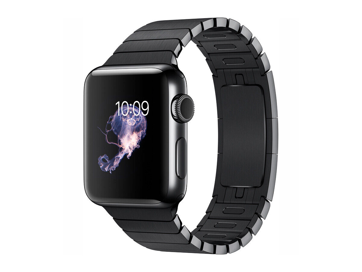 Apple Watch Series 2 38mm (Space Black Case, Link Band)