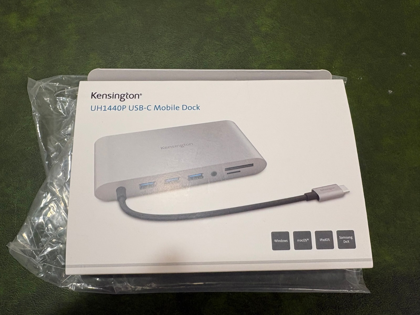 Kensington UH1440P USB-C 10-in-1 Driverless Mobile Laptop Dock, Universal, 3 USB