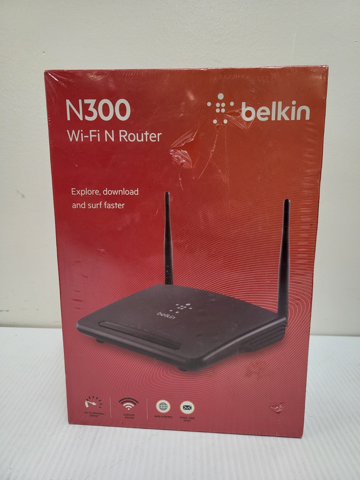 Belkin N300 XR Wi-Fi N Router - Black