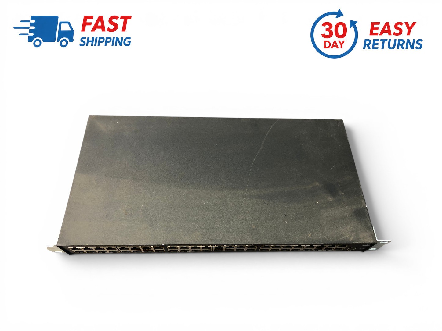 Black Box LGB5052A-R3 52 Port Managed Gigabit Ethernet Network Switch 44xRJ45 1U