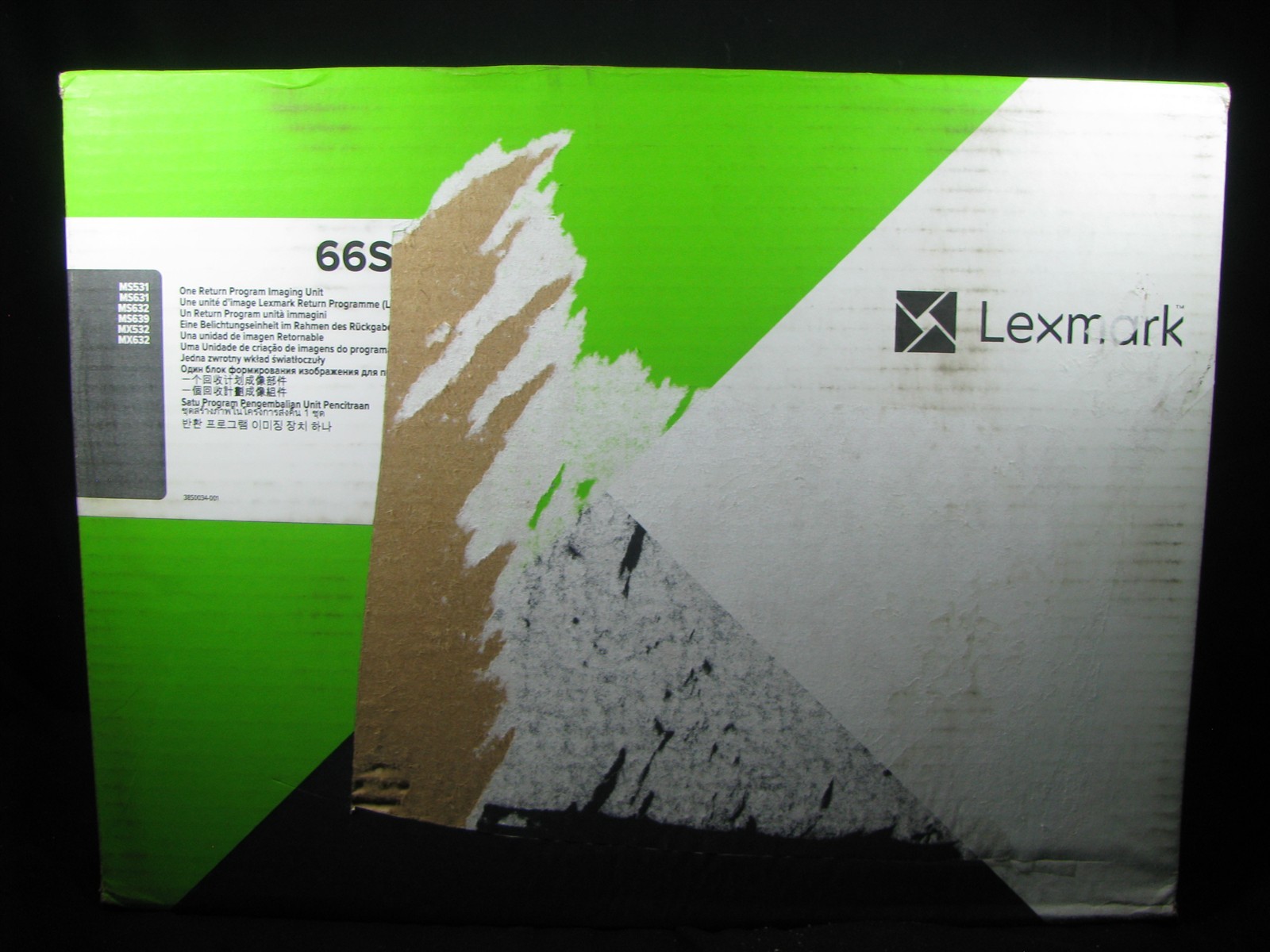 GENUINE LEXMARK 66S0Z00 IMAGING UNIT DRUM - NEW - DAMAGED BOX - 