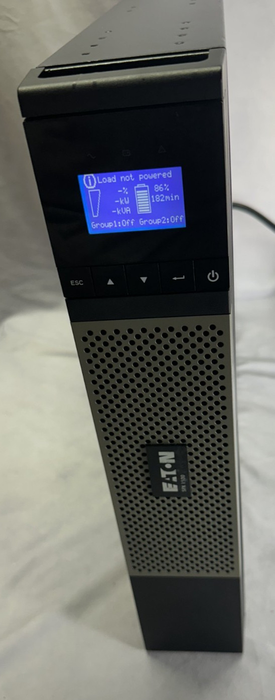 Eaton 5PX 1500 Uninterruptible Power Supply 1440VA 5PX1500RT, No Batteries-USED
