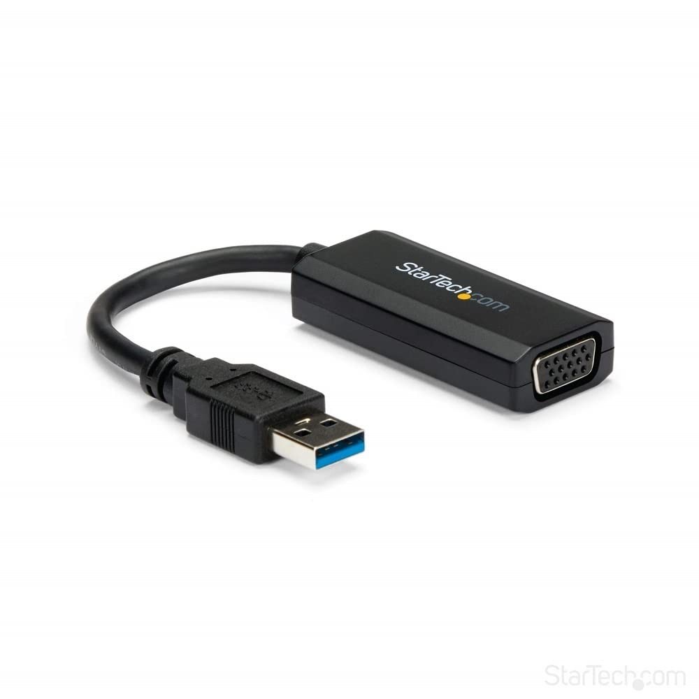 StarTech.com USB 3.0 to VGA Display Adapter 1920x1200, On-Board Driver Installat