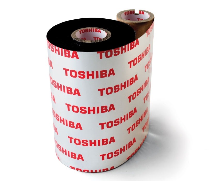 10x Toshiba Tec Black 76mm x 400m Thermal Transfer Ribbon BSA40076AS1