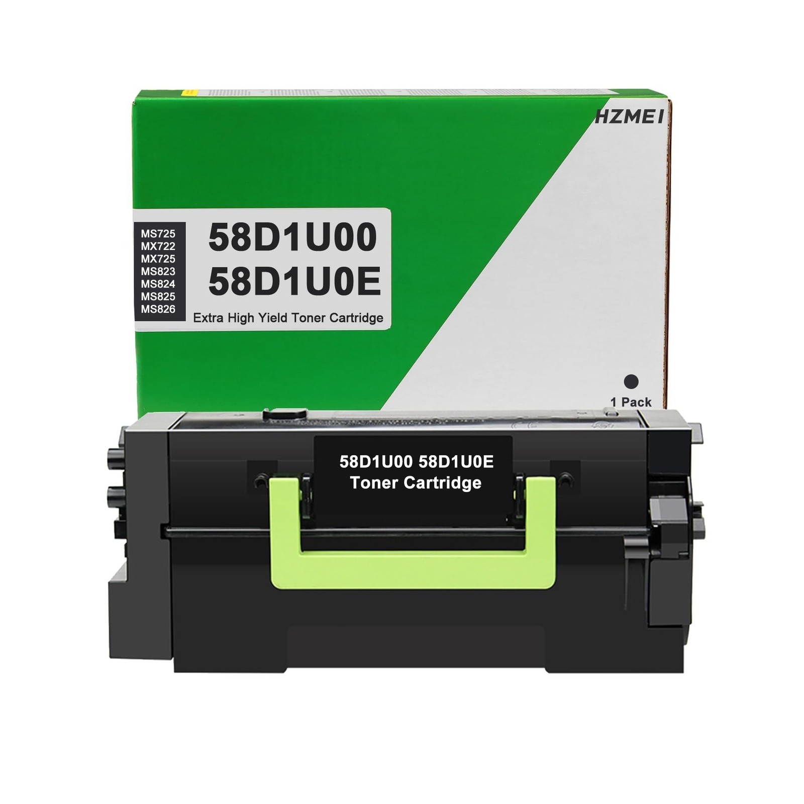 Extra High Yield 58D1U00 Toner Cartridge 58D1U00 58D1U0E Toner Compatible for...