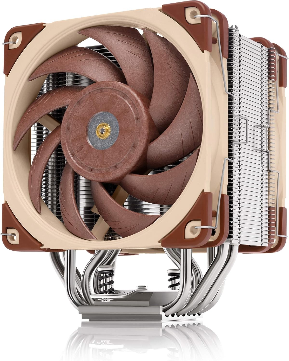 NH-U12A,Quiet High-Performance Single Tower CPU Cooler,Dual 120mm Fans