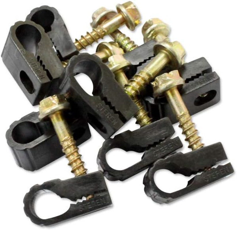 Coaxial Cable Clips - Cable Holder - Wire Clips - Siding Clips for Hanging - Cor