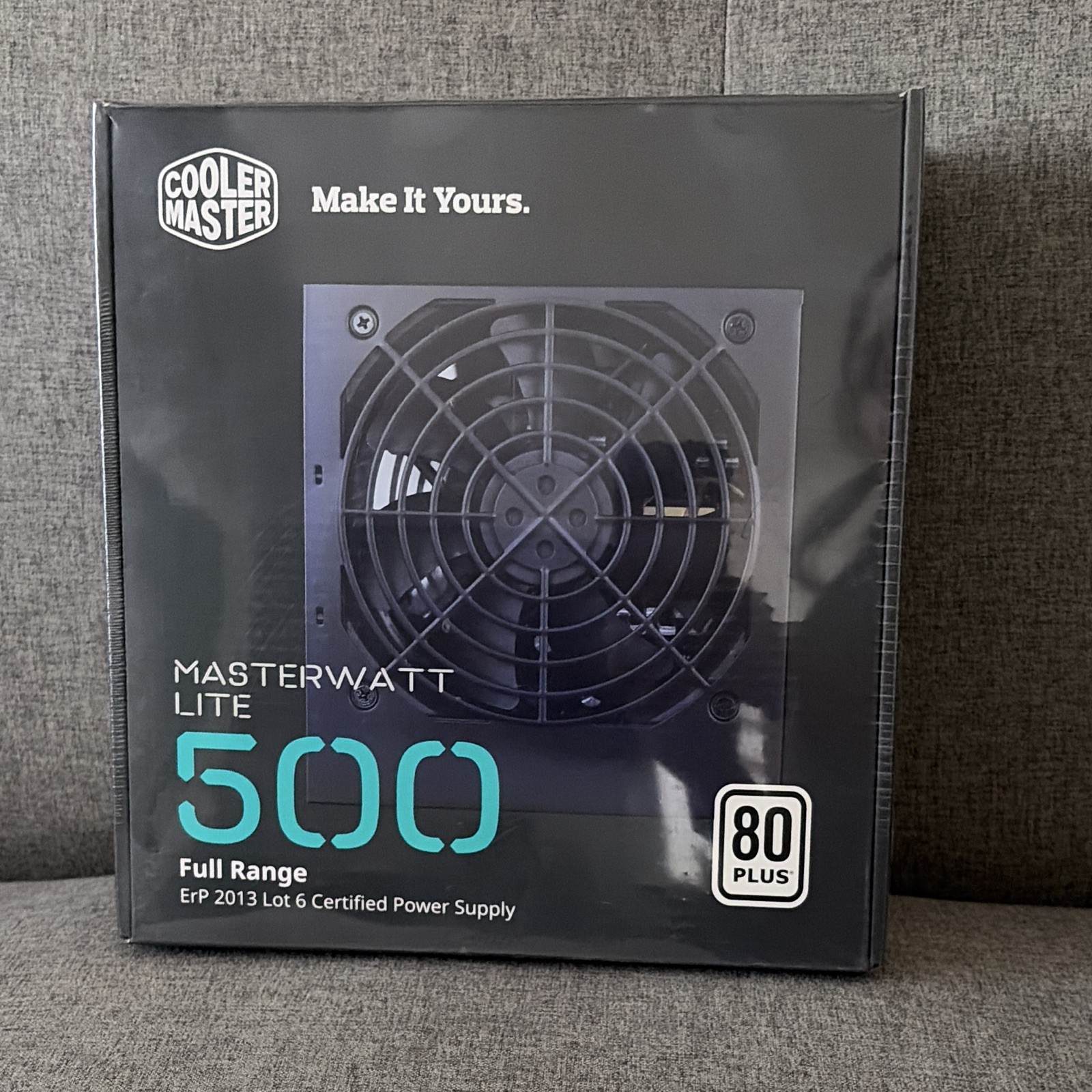 NEW Cooler Master MasterWatt Lite 500 ATX 80 Plus Active PFC PSU MPX-5001-ACAAW