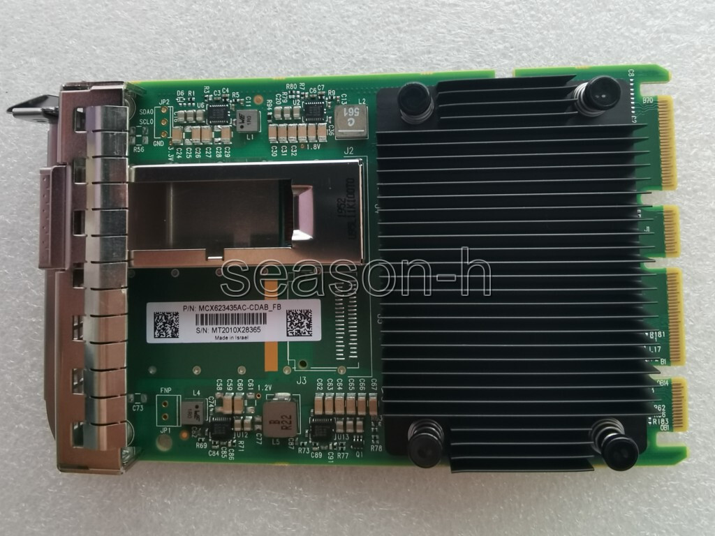 Mellanox MCX623435AC-CDAB FB 1 Port ConnectX-6 Dx 100Gb Adapter Card MCX623435A