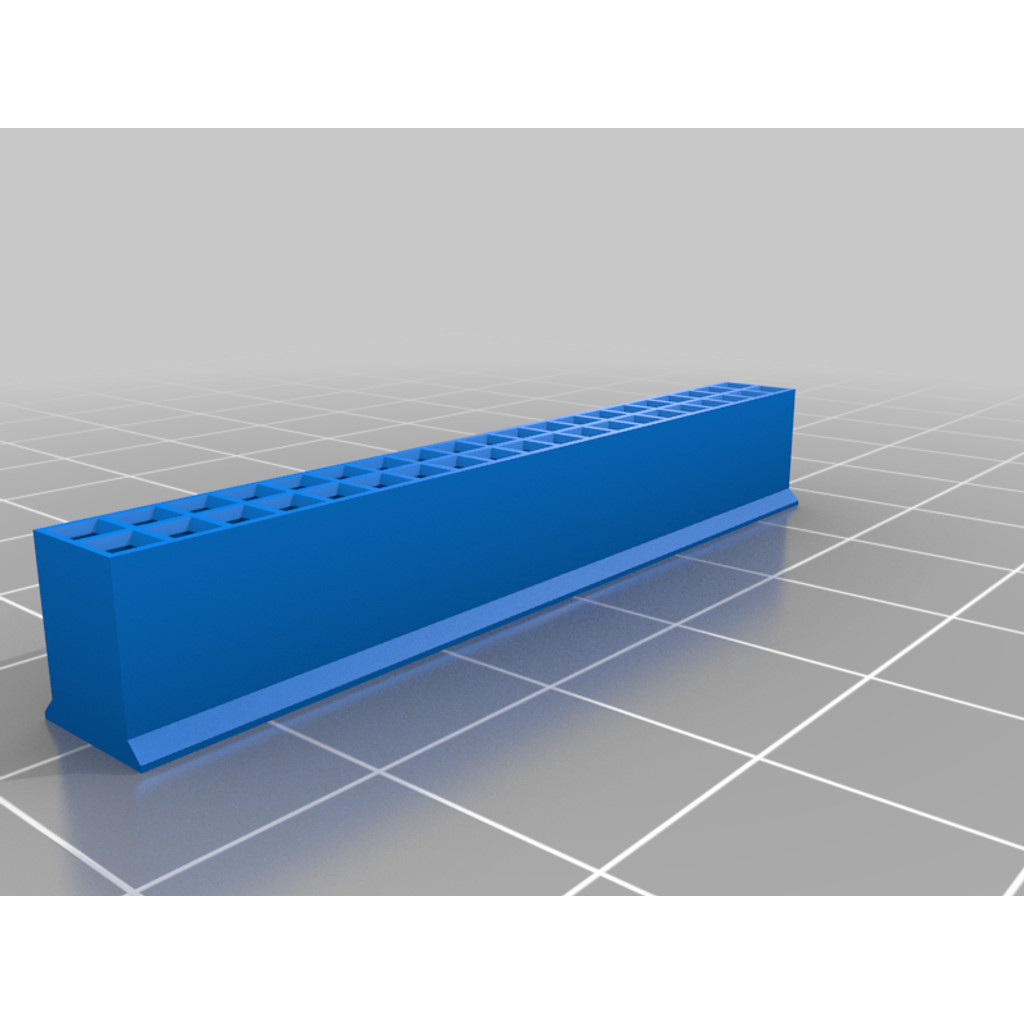 Raspberry Pi 40-Pin GPIO Cover 3D-Printed