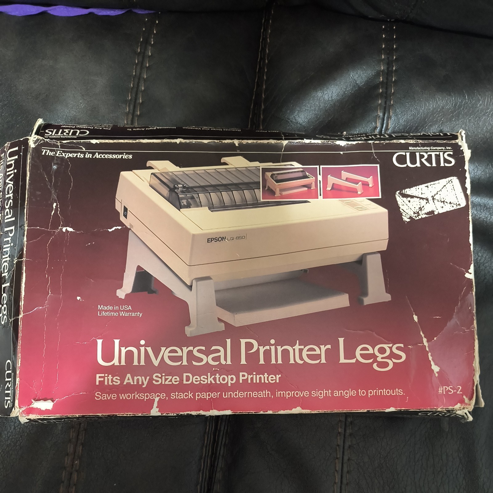 curtis Universal Printer legs Vintage 