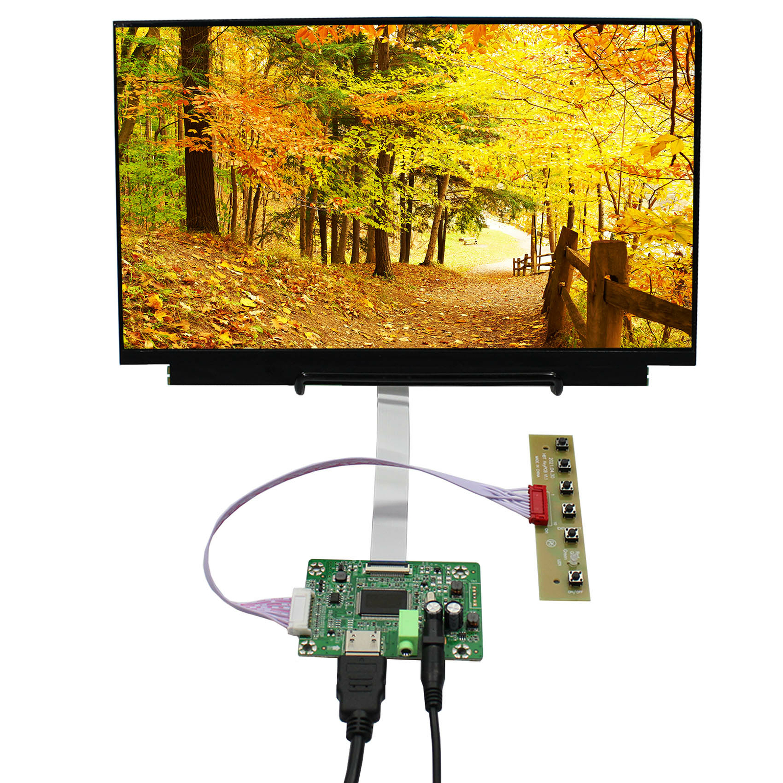 HDLCD Controller Board 13.3inch 1920X1080 eDP IPS LCD Screen