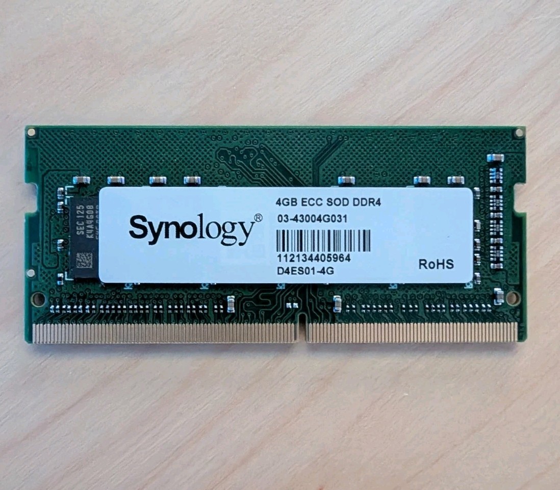 Synology D4ES01-4G Memory Module