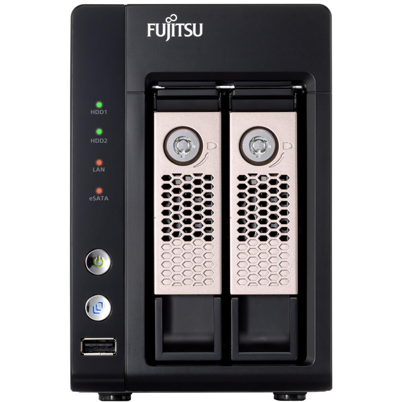 Fujitsu Celvin Server NAS Q703 2GHz 1GB DDR3 RAM 2x Bay