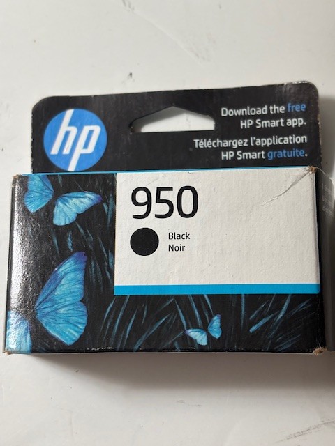 Genuine HP 950 Black Ink Cartridge Brand CN049AN#140 - Exp.12/2023