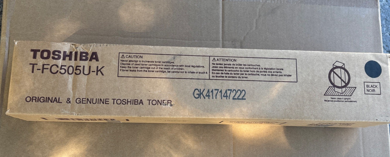 Toshiba T-FC505U-K/T-FC415U-K Black Toner Cartridge