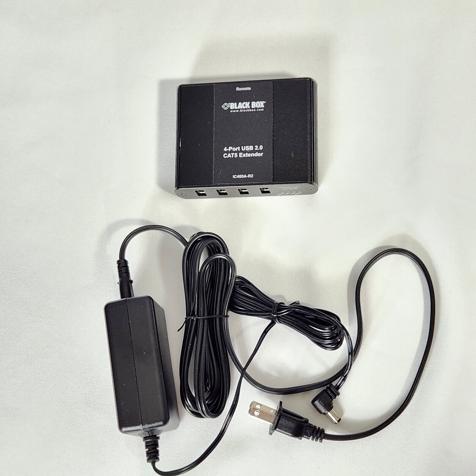Black Box 4-port USB 2.0 CAT5 Extender IC400A-R2 ( local unit only) with Power
