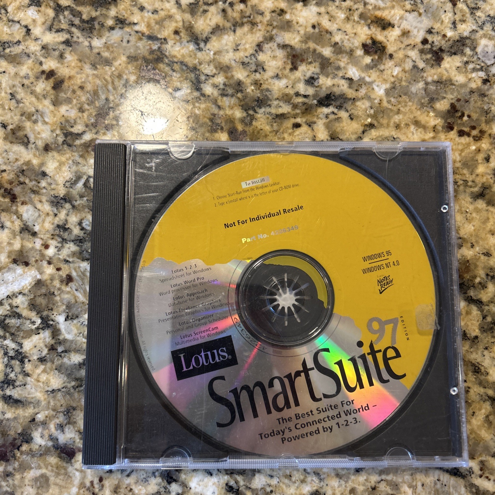 Lotus Smart Suite 97 - For Windows 95/NT - DISC ONLY - 1997